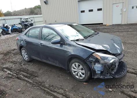 2016 Toyota Corolla L from USA, damaged, VIN 2T1BURHE7GC677211